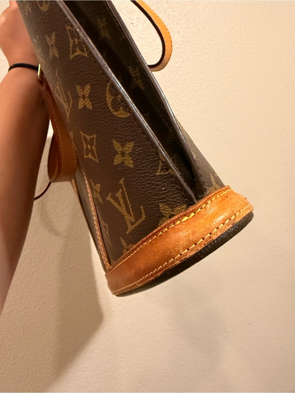 Louis Vuitton Brown Monogram Babylon Tote Bag - Picture 9 of 16